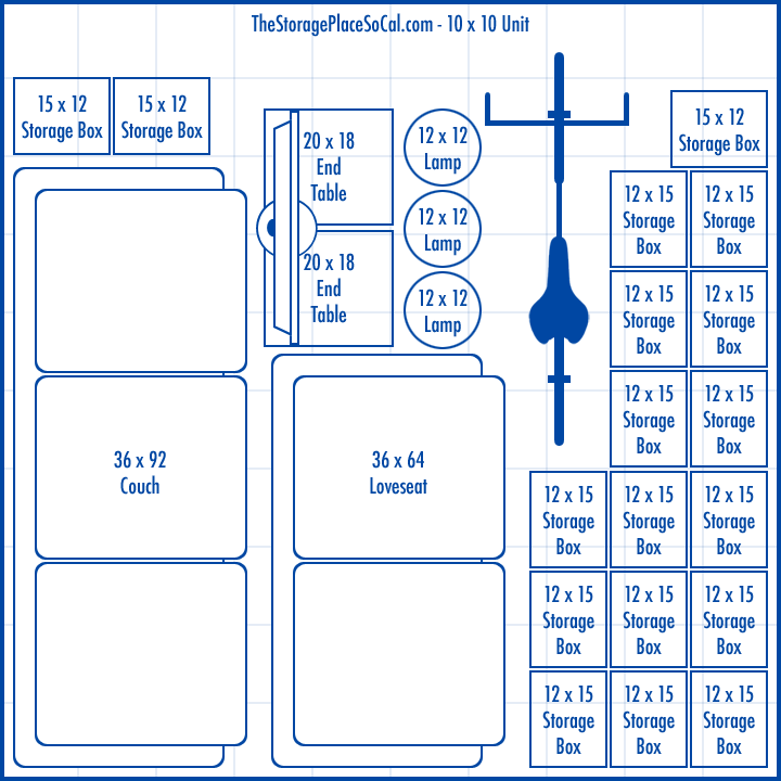 10x10 Storage Unit Guide