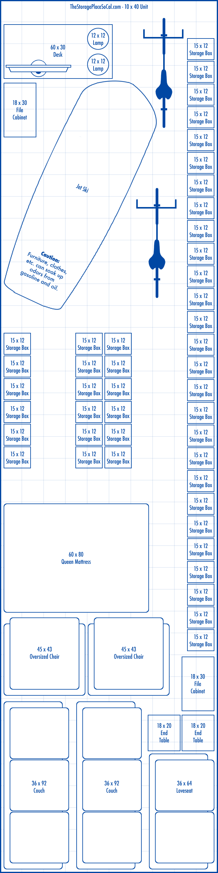 10x40 Storage Unit Guide