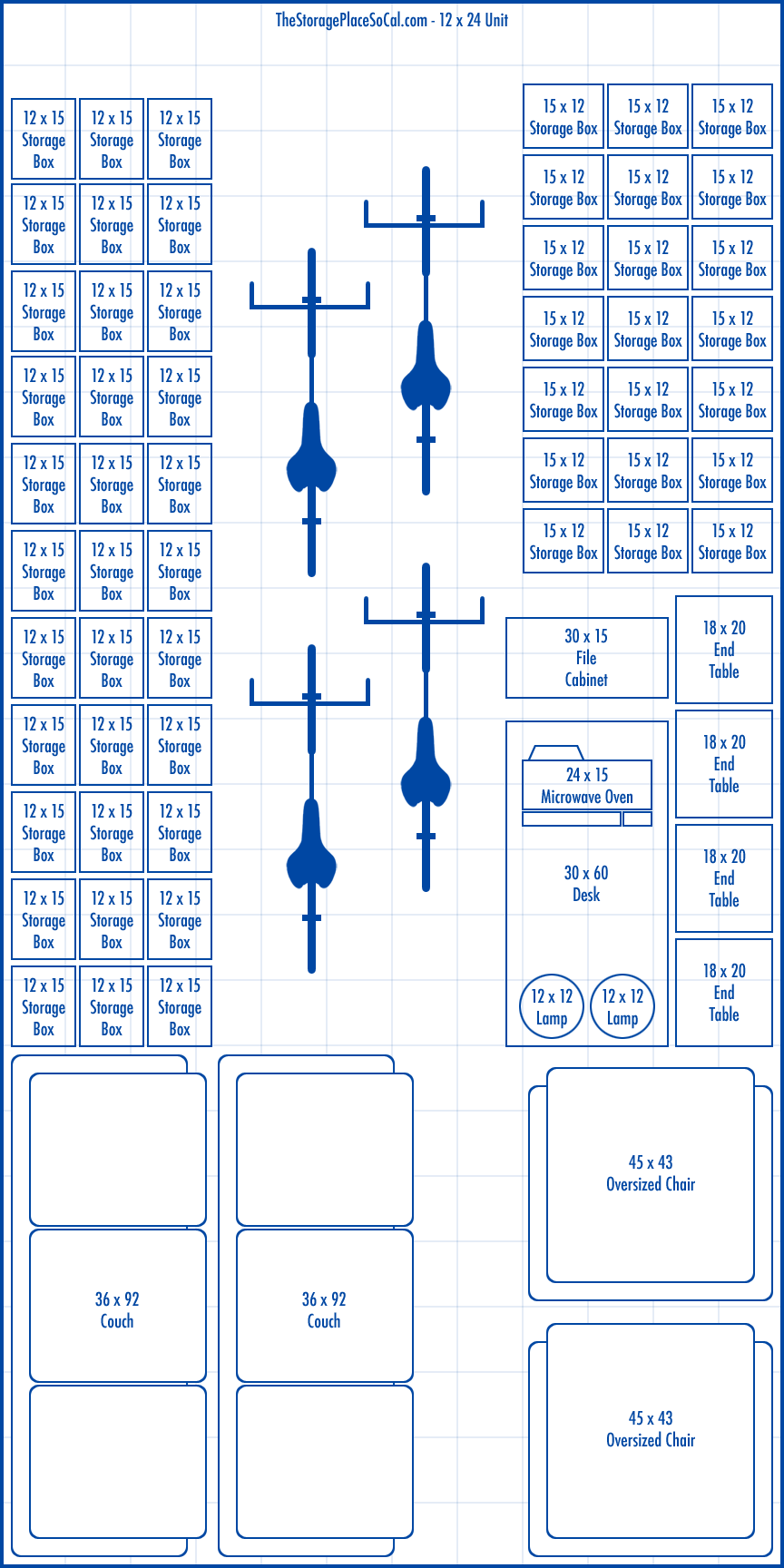 12x24 Storage Unit Guide