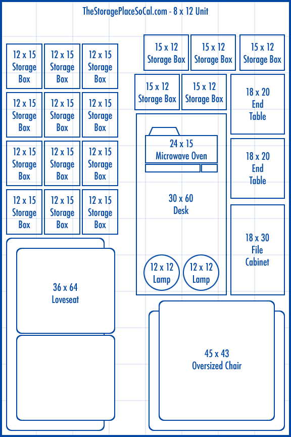8x12 Storage Unit Guide