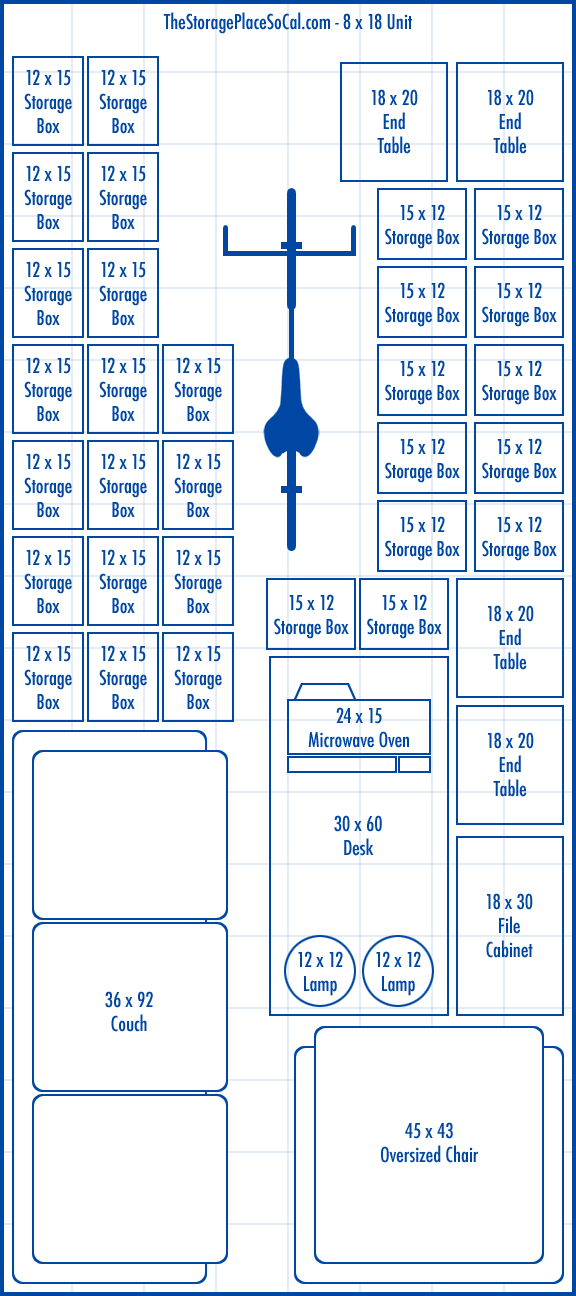 8x18 Storage Unit Guide