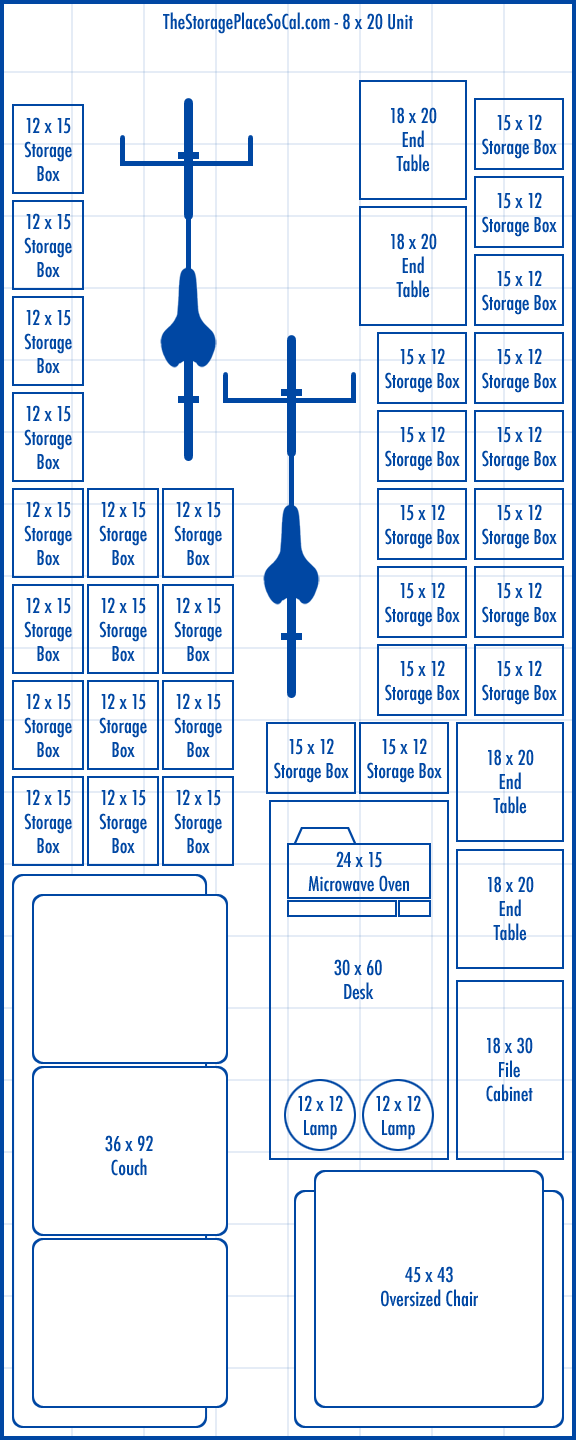 8x20 Storage Unit Guide