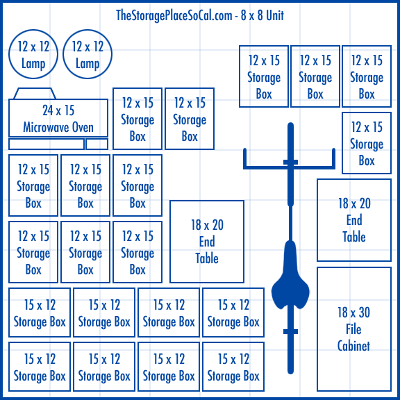 8x8 Storage Unit Guide